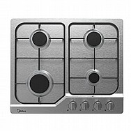 כיריים גז 4 להבות מבית MIDEA מידאה דגם 60SJ401-SS כיריים גז 4 להבות מבית MIDEA מידאה דגם 60SJ401-SS
