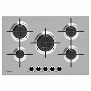 כיריים גז 5 להבות MIDEA מידאה דגם 75SQ503 6744 כיריים גז 5 להבות MIDEA מידאה דגם 75SQ503 6744