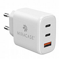 מטען קיר MIRACASE מירקסיס דגם 99702-001-48 MWCM65PD מטען קיר MIRACASE מירקסיס דגם 99702-001-48 MWCM65PD