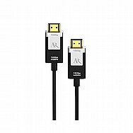 כבל HDMI איכותי באורך 1.8 מטר מבית ACOUSTICS REASEARCH סדרת SILVER דגם ARSH6 כבל HDMI איכותי באורך 1.8 מטר מבית ACOUSTICS REASEARCH סדרת SILVER דגם ARSH6
