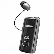 אוזניית קליפס רולר CORAL VIBE 5 BT קורל דגם CV1791 אוזניית קליפס רולר CORAL VIBE 5 BT קורל דגם CV1791