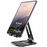 מעמד לטאבלט מתקפל ומתכוונן LAMICALL למיקאל דגם DT05 מעמד לטאבלט מתקפל ומתכוונן LAMICALL למיקאל דגם DT05