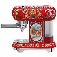 מכונת קפה מבית SMEG סמג דגם ECF01 סדרת דולצ'ה וגבאנה מכונת קפה מבית SMEG סמג דגם ECF01 סדרת דולצ'ה וגבאנה