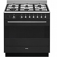 תנור משולב כיריים 90 "מ מבית SMEG סמאג דגם FS9608AS-1 תנור משולב כיריים 90 "מ מבית SMEG סמאג דגם FS9608AS-1