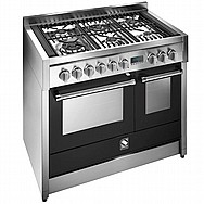 תנור אפיה משולב 100 ס"מ מבית STEEL דגם G10-SF-6W סדרת GENESI תנור אפיה משולב 100 ס"מ מבית STEEL דגם G10-SF-6W סדרת GENESI