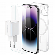מארז ל- IPHONE 15 PRO MAX מבית UGREEN יו-גרין דגם LP797-25931 מארז ל- IPHONE 15 PRO MAX מבית UGREEN יו-גרין דגם LP797-25931