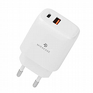 מטען קיר מהיר מבית MIRACASE דגם MWC20PQ מטען קיר מהיר מבית MIRACASE דגם MWC20PQ