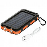 סוללת גיבוי סולארית ZEERO זירו דגם PB-10000-OR סוללת גיבוי סולארית ZEERO זירו דגם PB-10000-OR