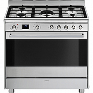 תנור משולב כיריים מבית SMEG סמאג דגם SSA91MAX2 תנור משולב כיריים מבית SMEG סמאג דגם SSA91MAX2