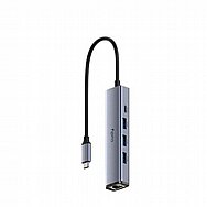 רכזת CUDY USB-C קודי דגם UH605 רכזת CUDY USB-C קודי דגם UH605