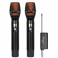 סט 2 מיקרופונים אלחוטיים PURE ACOUSTICS פיור אקוסטיקס דגם VOCALAI-202 סט 2 מיקרופונים אלחוטיים PURE ACOUSTICS פיור אקוסטיקס דגם VOCALAI-202